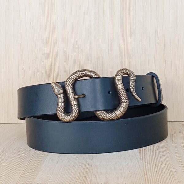 Cinturón con hebilla Serpiente - Imagen 3